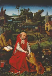 Der heilige Hieronymus und der Löwe